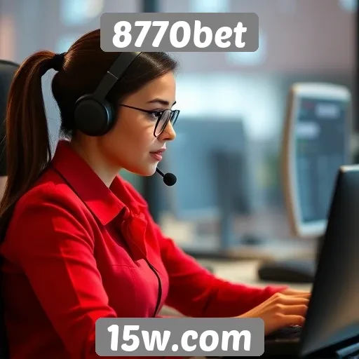 Suporte ao cliente do site 8770bet